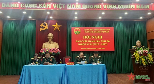 Hội truyền thống Trường Sơn - Đường Hồ Chí Minh Việt Nam tổ chức Hội nghị lần thứ ba